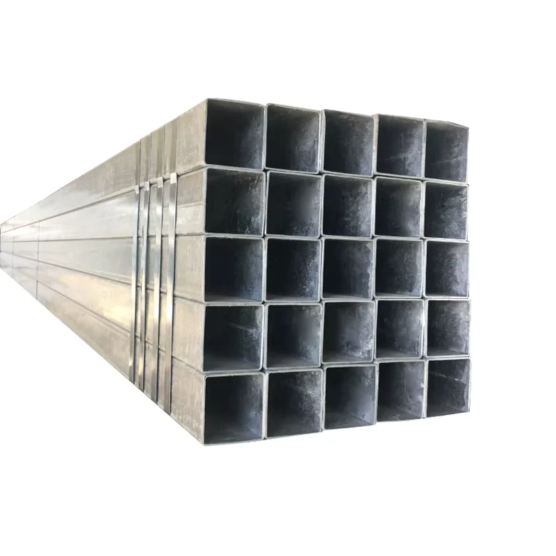 Q235 Q345 Hot Dipped Galvanized Square Rectangular Steel Tube Supplier