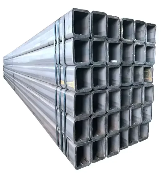 Q235 Q345 Hot Dipped Galvanized Square Rectangular Steel Tube Supplier