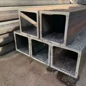 Q235 Q345 Hot Rolled Sharp Corner Square Steel Tube 40x60-100x100mm Manufacturer