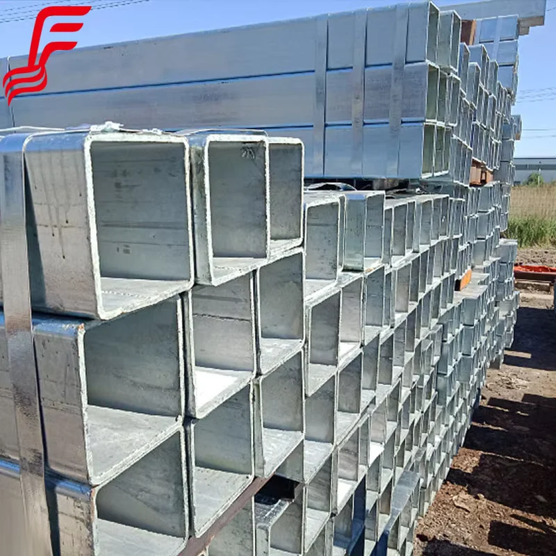 Q235 Q345 Pre Galvanized Square Rectangular Steel Tube Supplier