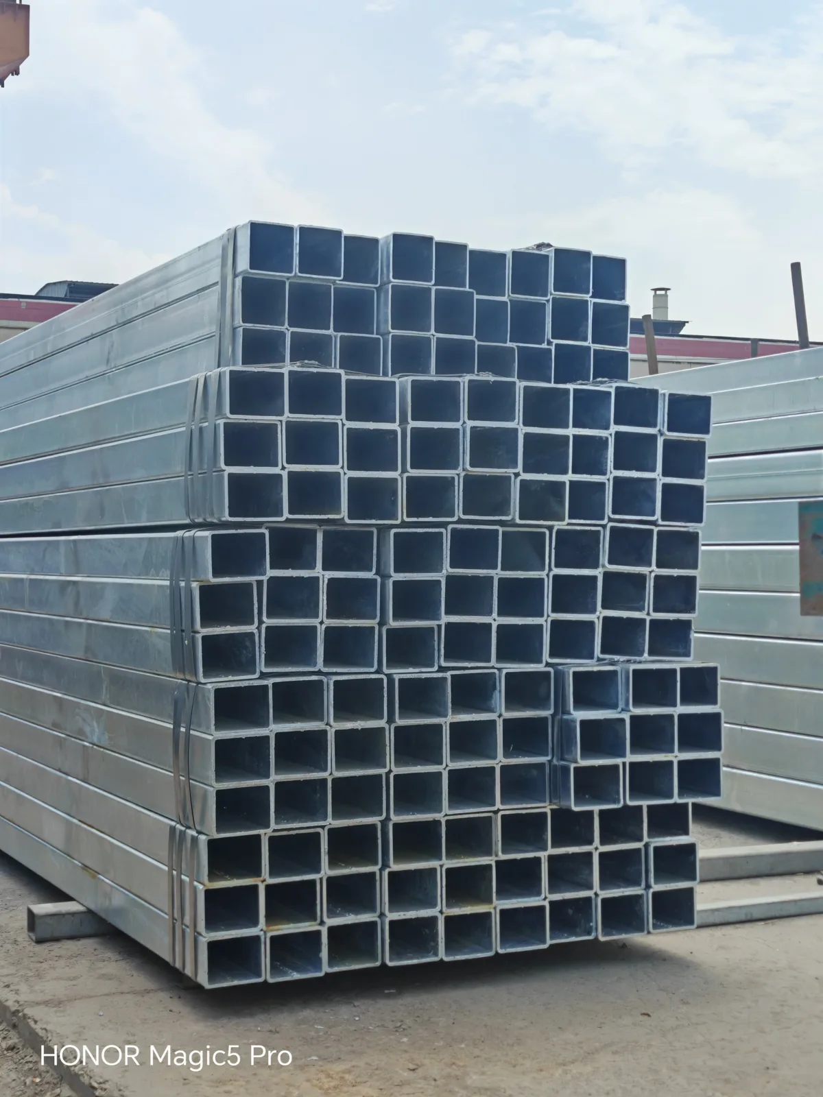 Q235 Q345 Rectangular Steel Tube ERW ASTM EN Factory Direct Supplier