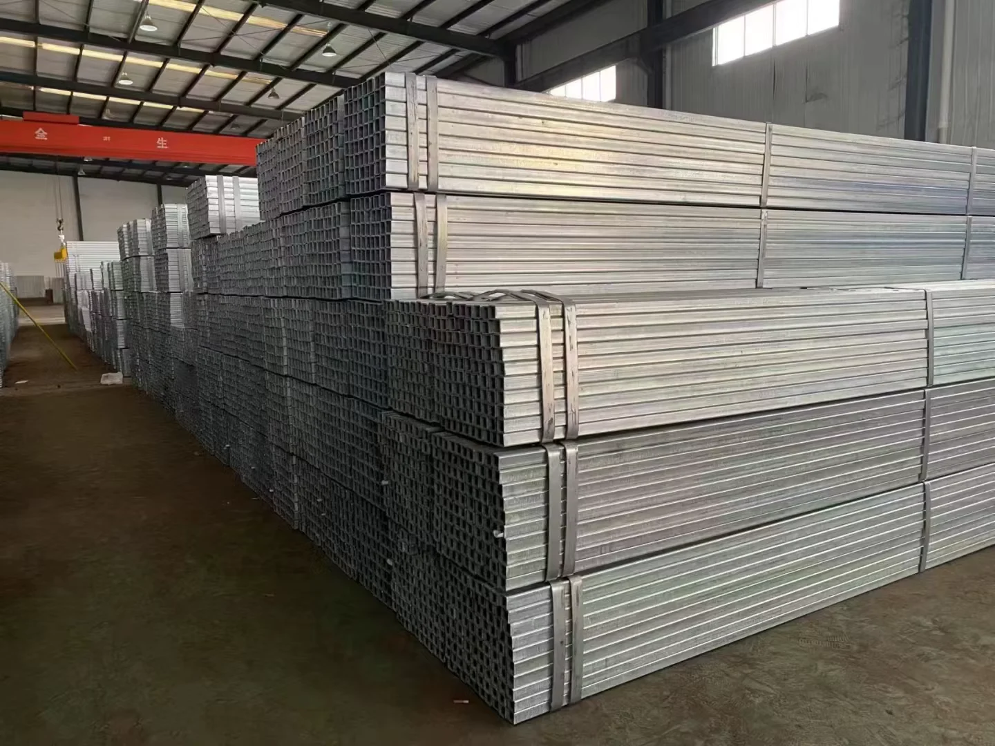 Q235 Q345 Rectangular Steel Tube ERW ASTM EN Factory Direct Supplier