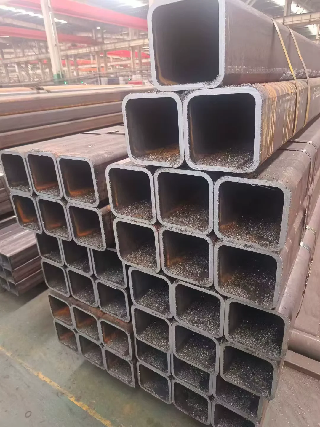 Q235 Q345 Rectangular Steel Tube ERW ASTM EN Factory Direct Supplier