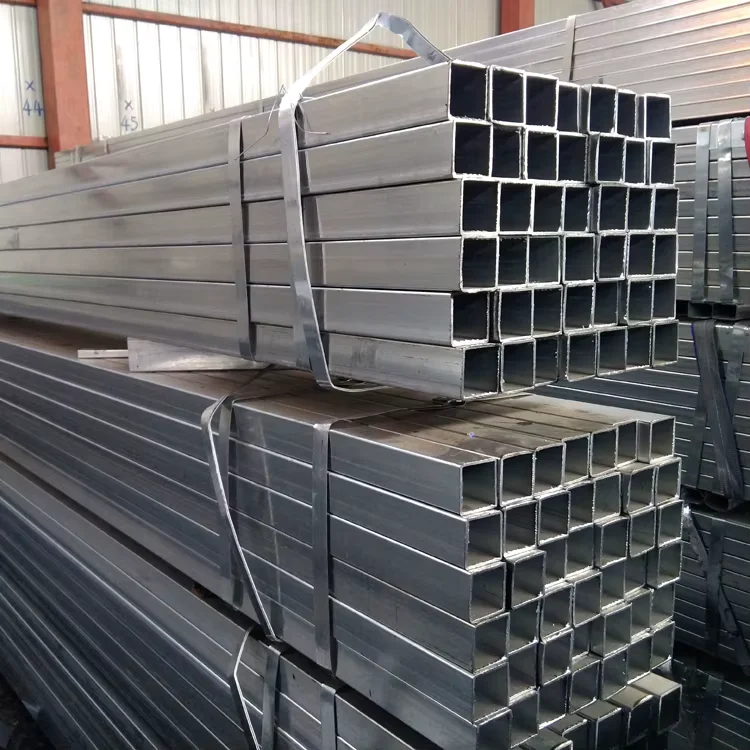 Q235 Q345 S235 S355 Galvanized Square Rectangular Steel Tube Manufacturer