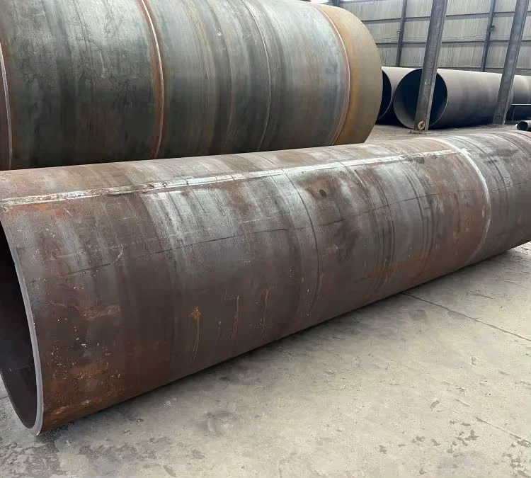 Q235 Q345 S355JR ERW Round Steel Pipe 9 Inch API JIS CE Manufacturer