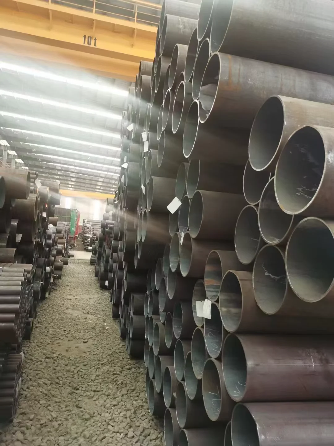 Q235 Q345 S355JR ERW Round Steel Pipe Supplier Custom Sizes JIS API CE Certified