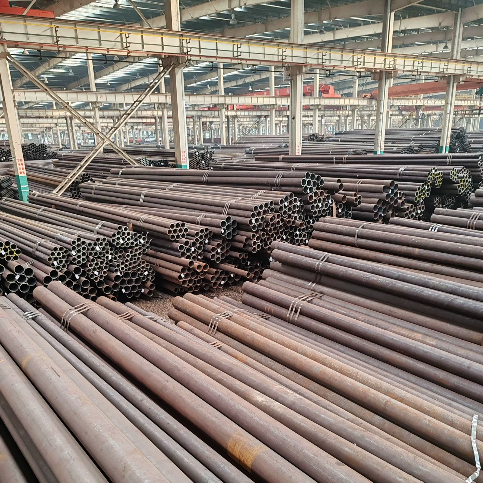 Q235 Q345 S355JR ERW Round Steel Pipe Supplier Custom Sizes JIS API CE Certified
