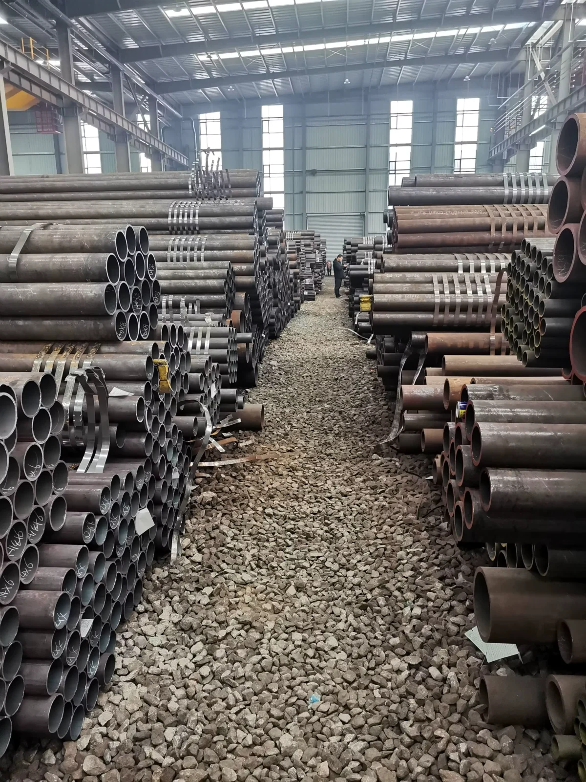 Q235 Q345 S355JR ERW Round Steel Pipe Supplier Custom Sizes JIS API CE Certified