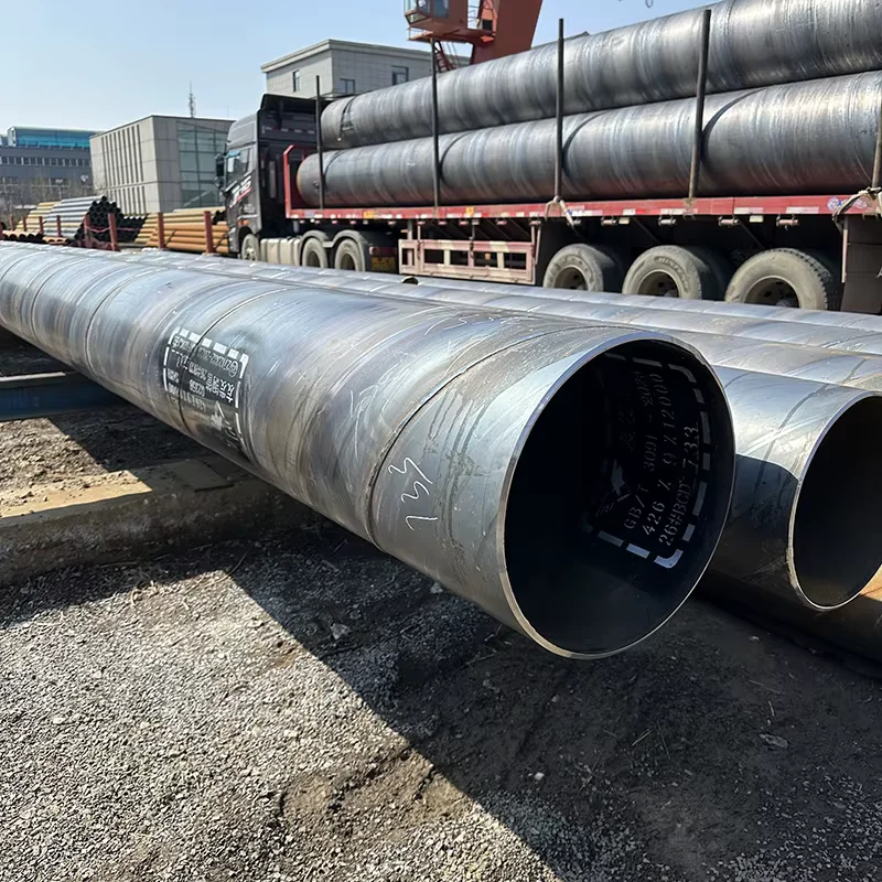 Q235 Q345 SSAW Spiral Welded Steel Pipe API 5L Manufacturer