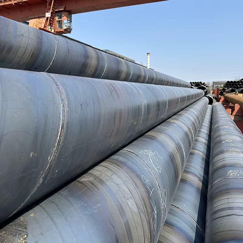 Q235 Q345 SSAW Spiral Welded Steel Pipe API 5L Manufacturer