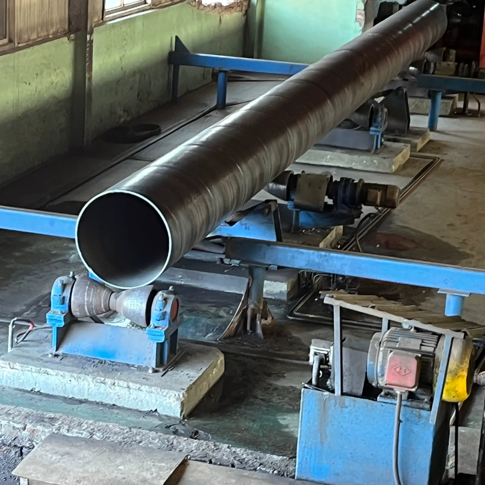 Q235 Q345 SSAW Spiral Welded Steel Pipe API 5L Manufacturer
