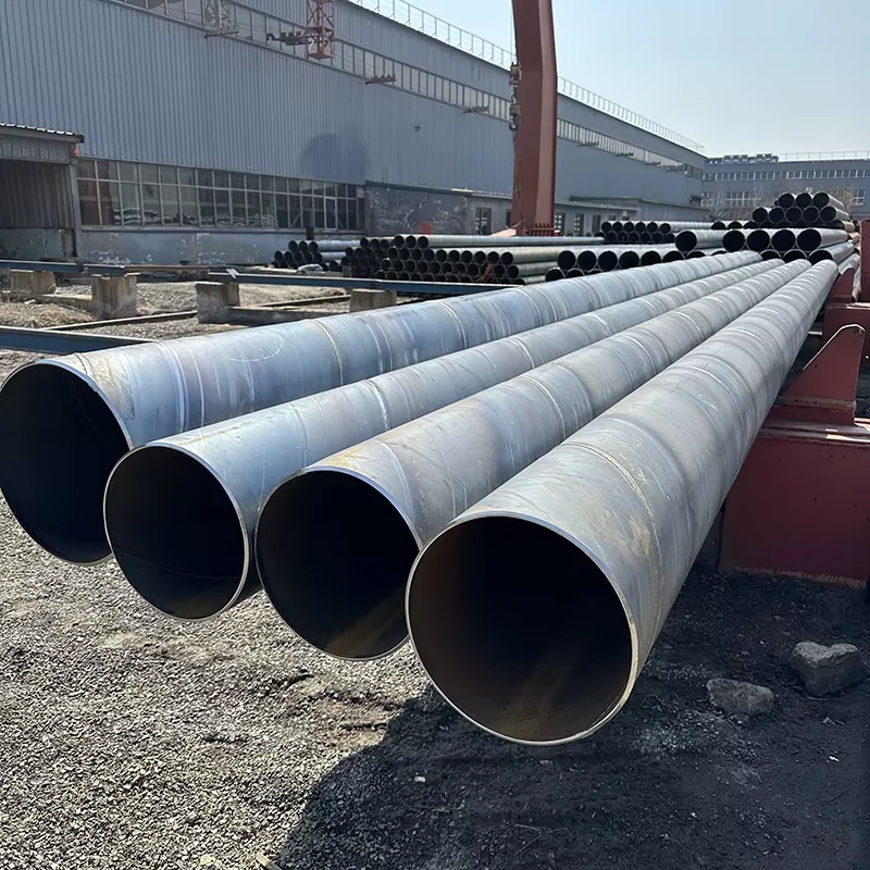 Q235 Q345 SSAW Spiral Welded Steel Pipe API 5L Manufacturer