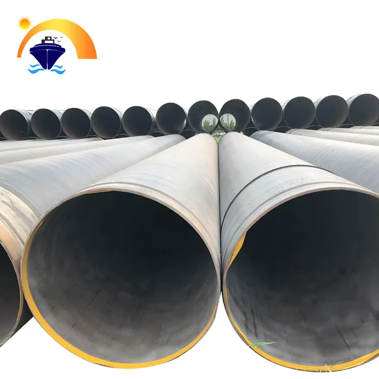 Q235 Q345 SSAW Steel Pipe 10-2620mm 3PE Coated Manufacturer