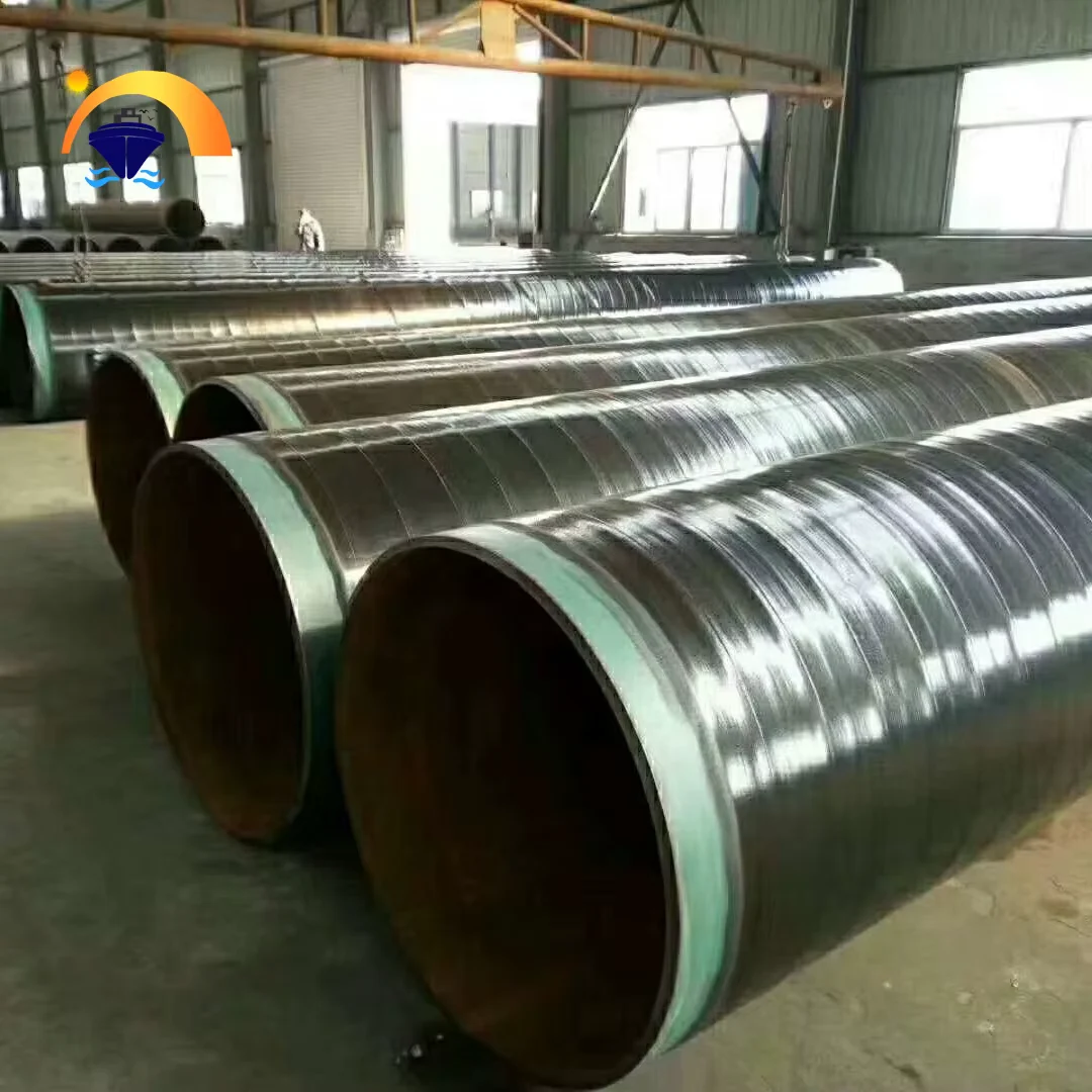 Q235 Q345 SSAW Steel Pipe 10-2620mm 3PE Coated Manufacturer