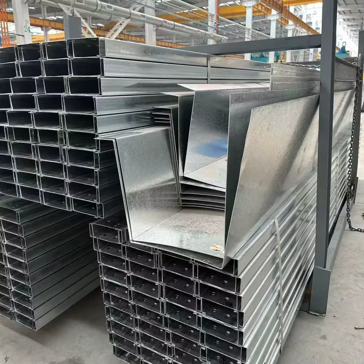 Q235 Q355 C Purlin Steel Drilling Cutting Service Factory
