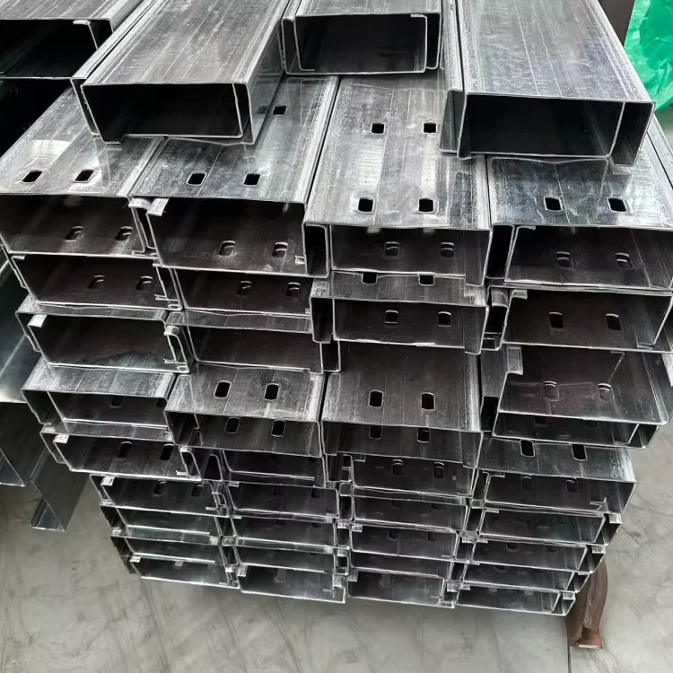 Q235 Q355 C Purlin Steel Drilling Cutting Service Factory