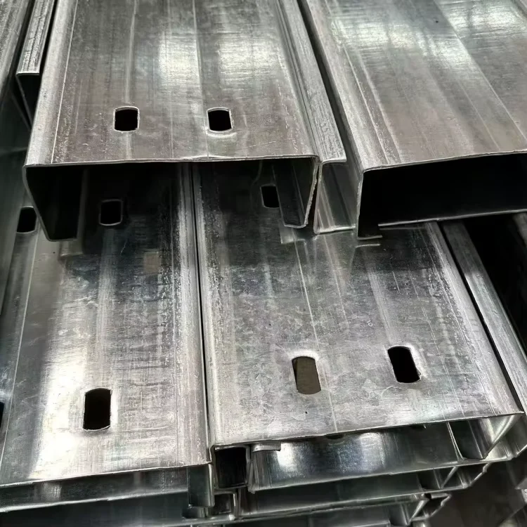 Q235 Q355 C Purlin Steel Drilling Cutting Service Factory
