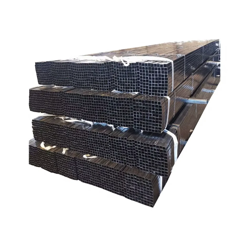 Q235 Q355 ERW Square Rectangular Steel Tube 20-200mm ASTM Supplier