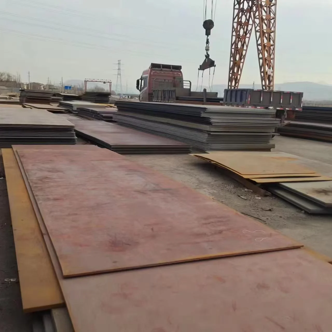 Q235 Q355 Hot Rolled Steel Plate 1.8-20mm Cutting Welding Supplier