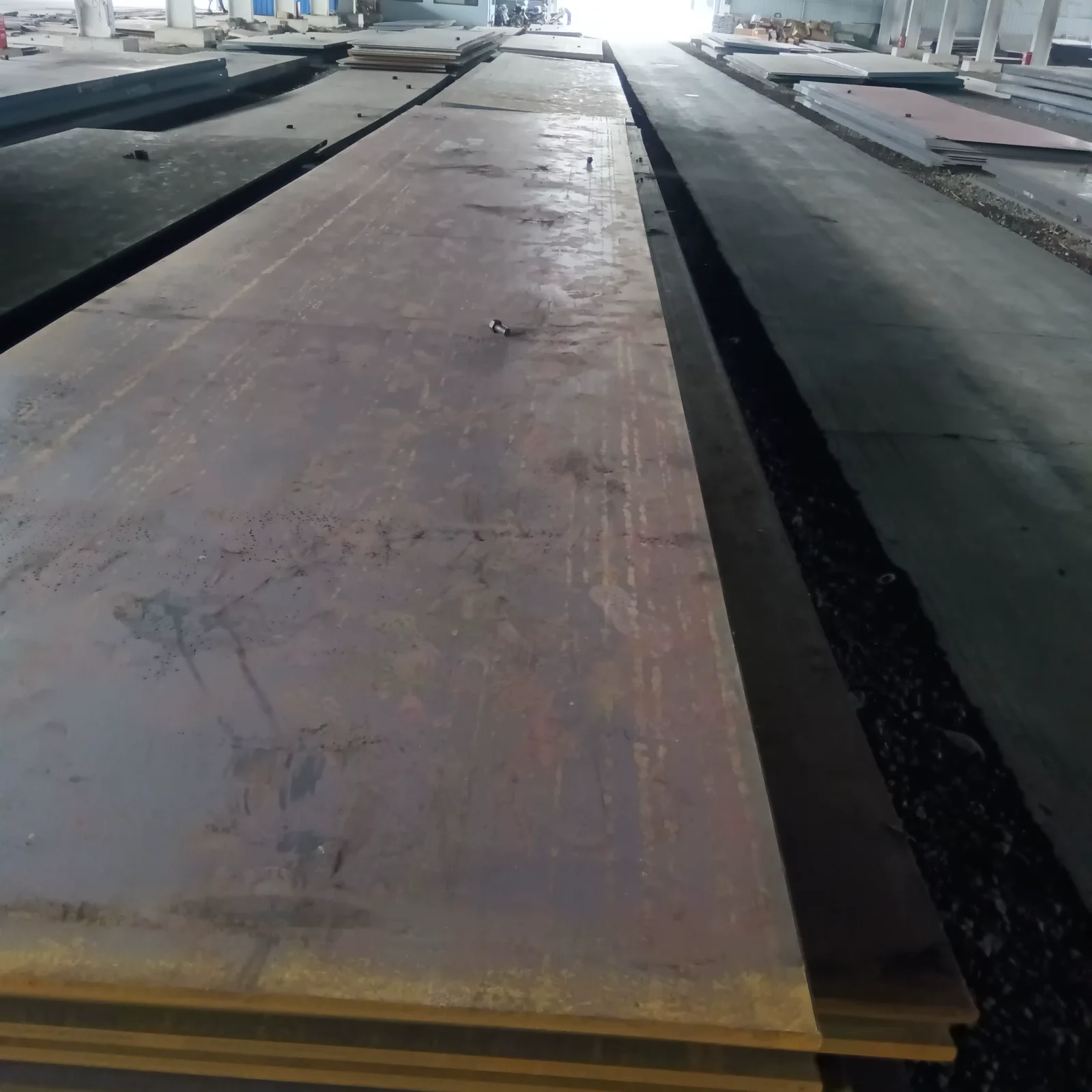 Q235 Q355 Hot Rolled Zinc Coated Carbon Steel Plate Supplier Factory Direct