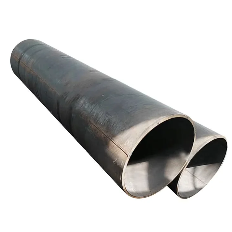 Q235 Q355 S355JR ERW Round Steel Pipe Manufacturer ASTM DIN GB Standard
