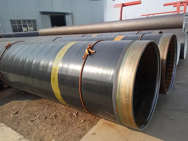 Q235 Q355 SSAW Coated Steel Pipe 3PE Lining Manufacturer