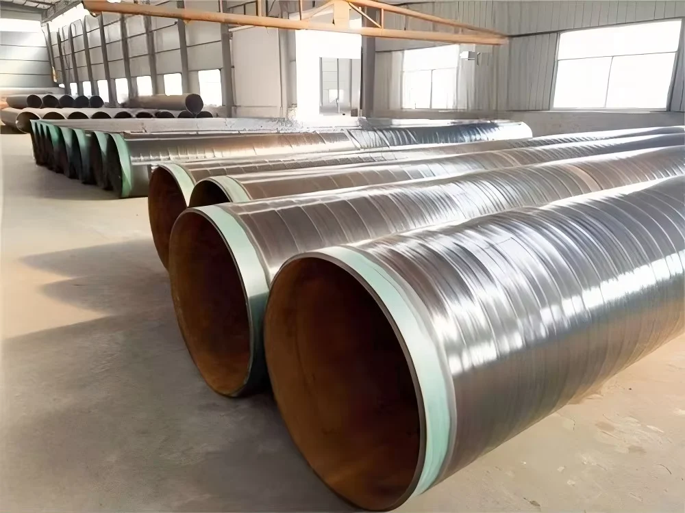 Q235 Q355 SSAW Coated Steel Pipe 3PE Lining Manufacturer