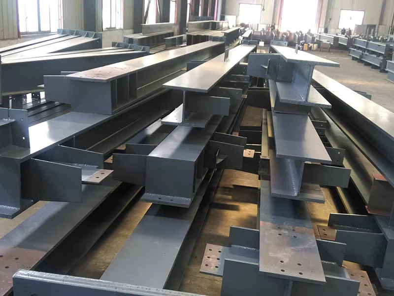 Q235 Q355 Welded Steel Structure Components Custom Fabrication Supplier