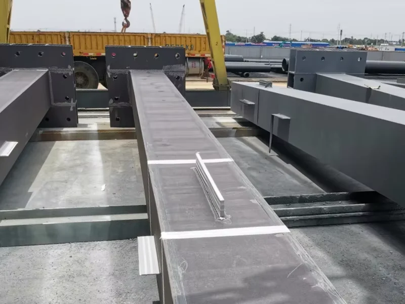 Q235 Q355 Welded Steel Structure Components Custom Fabrication Supplier