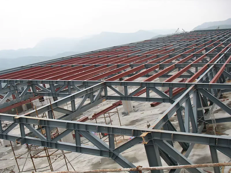 Q235 Q355 Welded Steel Structure Components Custom Fabrication Supplier