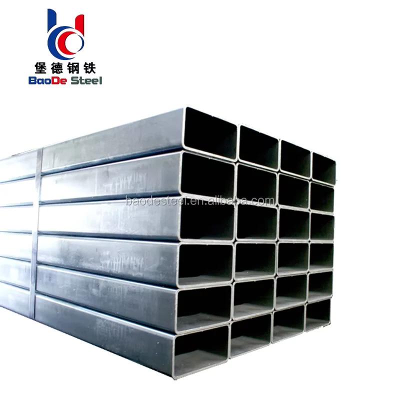 Q235 Rectangular Hollow Section 15×20-700x800mm ERW Welded Steel Tube Factory Direct Supplier