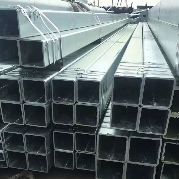Q235 S235 S355 Galvanized Square Rectangular Steel Tube Supplier