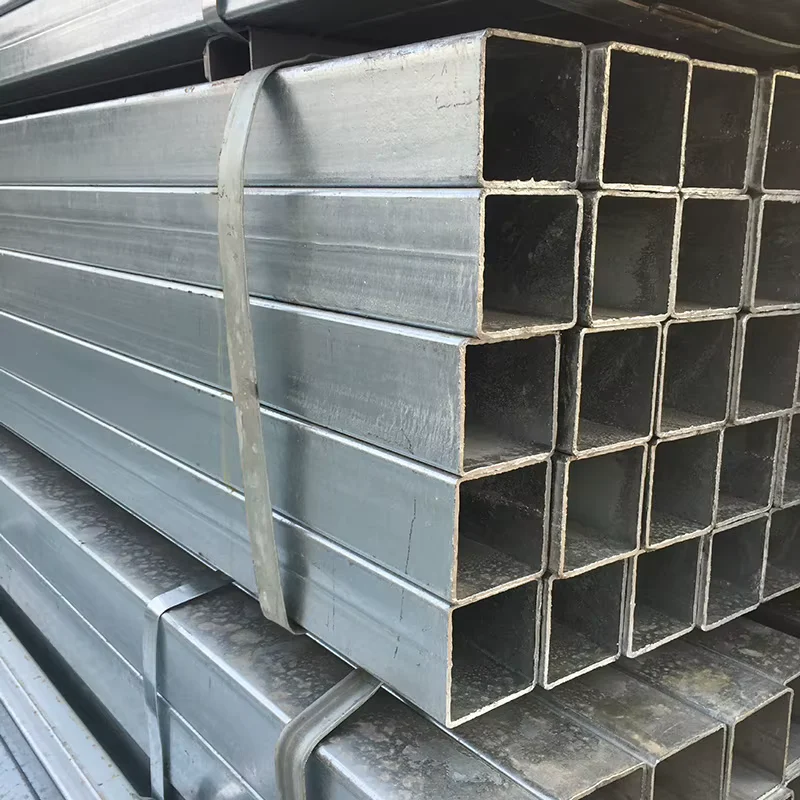 Q235 S235 S355 Galvanized Square Rectangular Steel Tube Supplier
