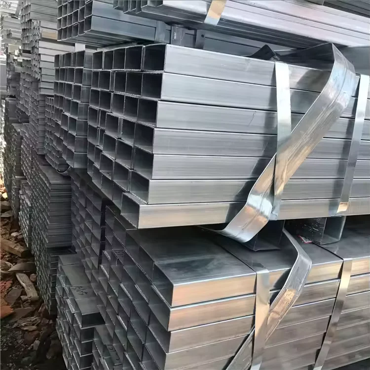 Q235 S235 SS400 Galvanized Square Rectangular Steel Tube Manufacturer