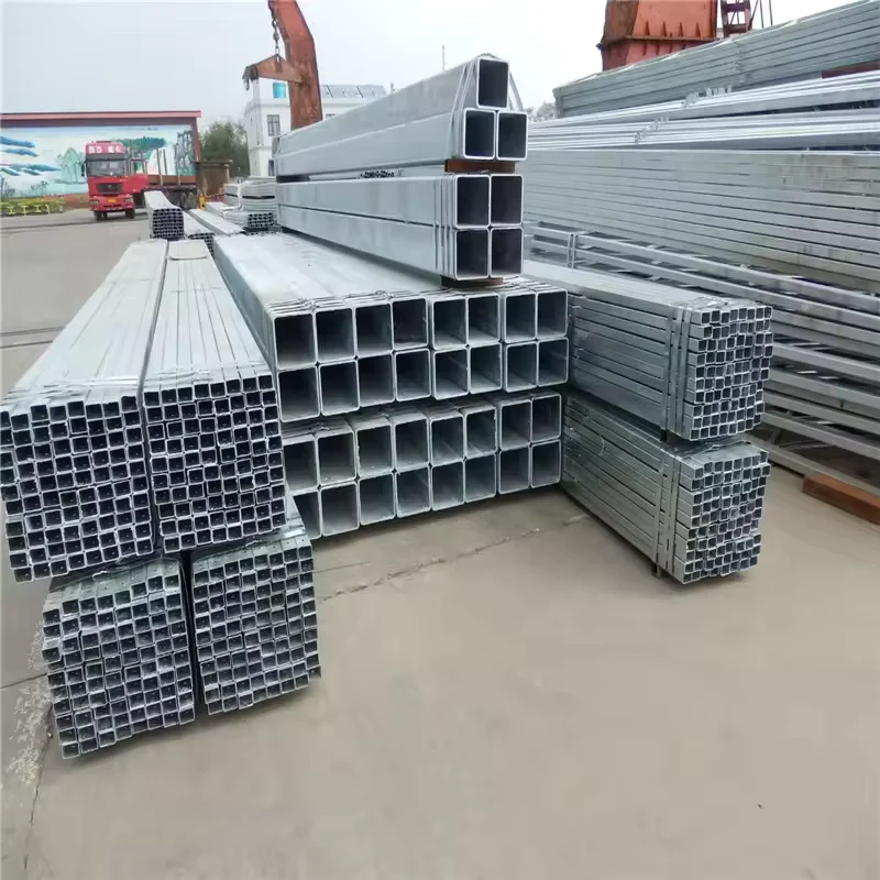 Q235 S235 SS400 Galvanized Square Rectangular Steel Tube Manufacturer