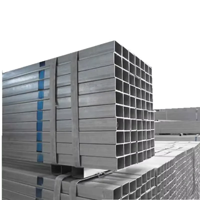 Q235 S235 SS400 Galvanized Square Steel Tube 0.5-80mm Wall Factory Direct
