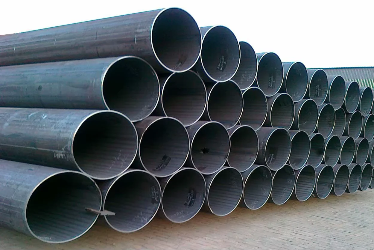 Q235 S355JR ASTM A53 ERW Round Steel Pipe Supplier