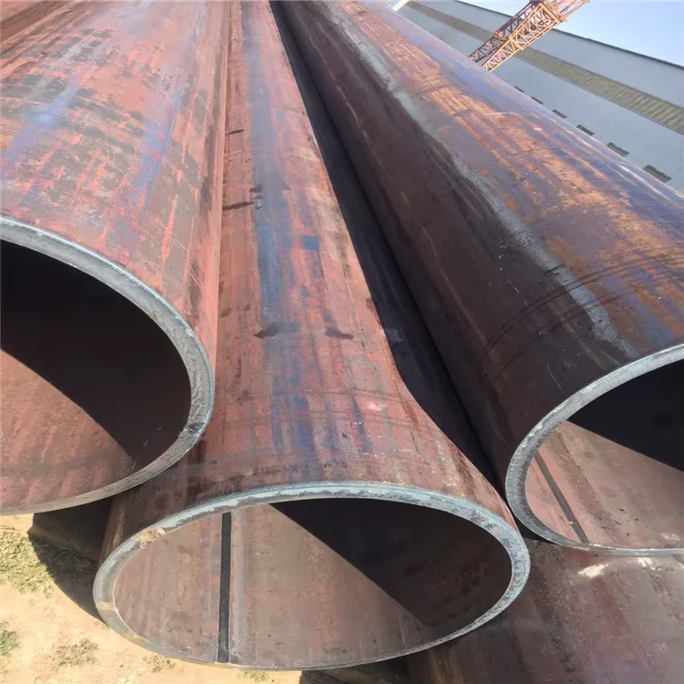 Q235 S355JR ASTM A53 ERW Round Steel Pipe Supplier