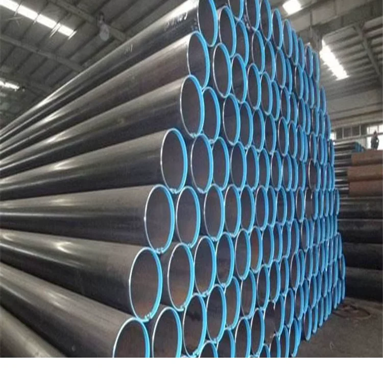 Q235 S355JR ASTM A53 ERW Round Steel Pipe Supplier