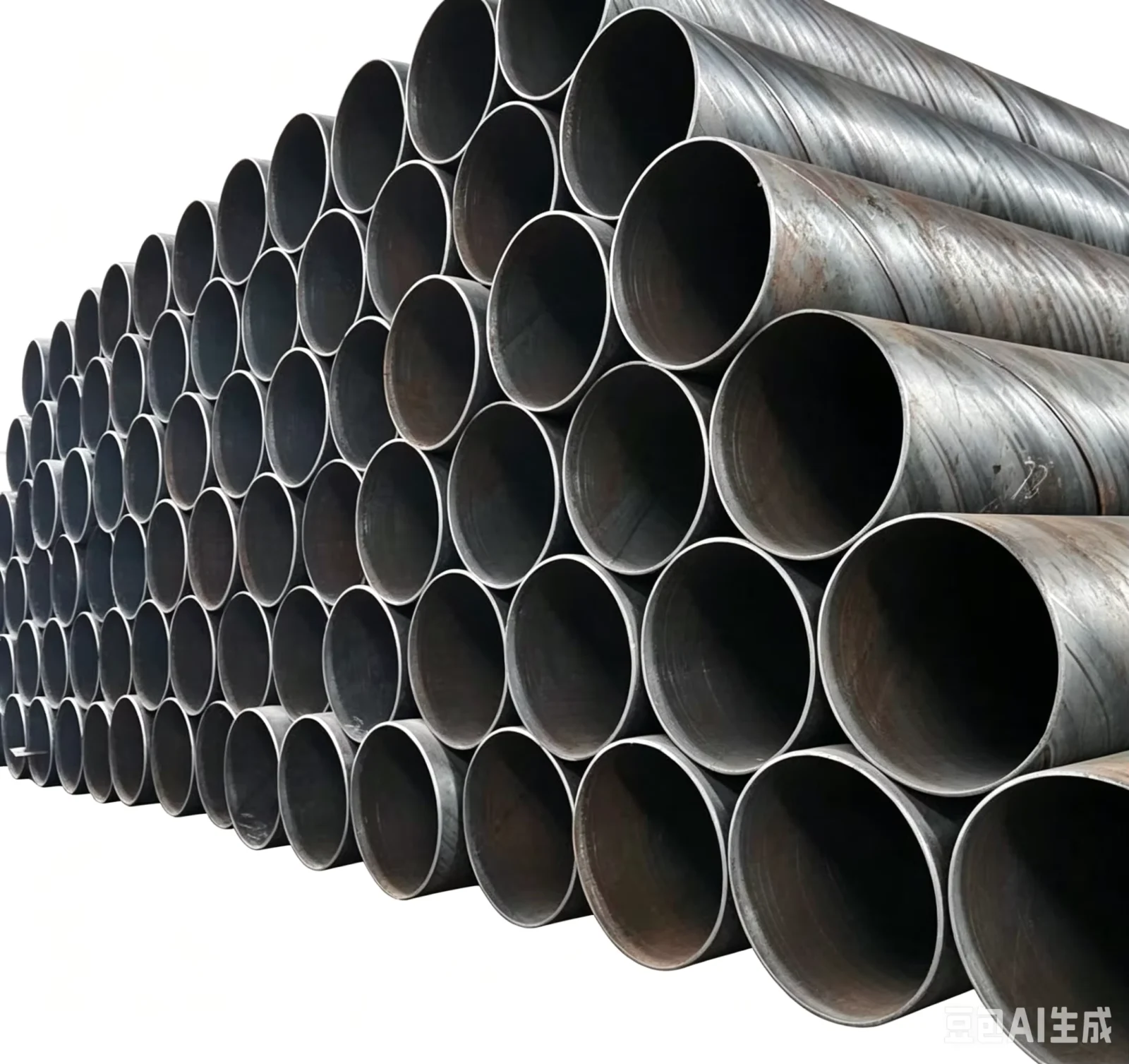 Q235 SSAW Spiral Steel Pipe GB/T9711 Large Diameter Manufacturer