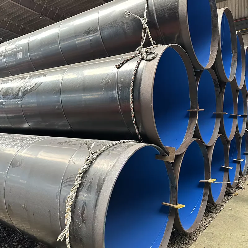 Q235 SSAW Spiral Welded Steel Pipe OD 219-2200mm API 5L Manufacturer