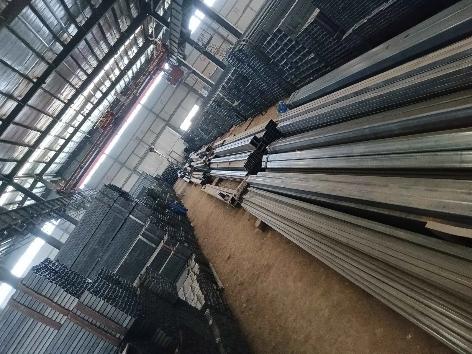 Q235 Welded Square Rectangular Steel Tube Supplier ASTM A53 A106 ERW Factory
