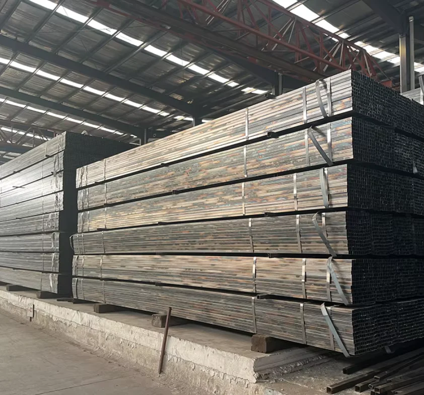 Q235 Welded Square Rectangular Steel Tube Supplier ASTM A53 A106 ERW Factory