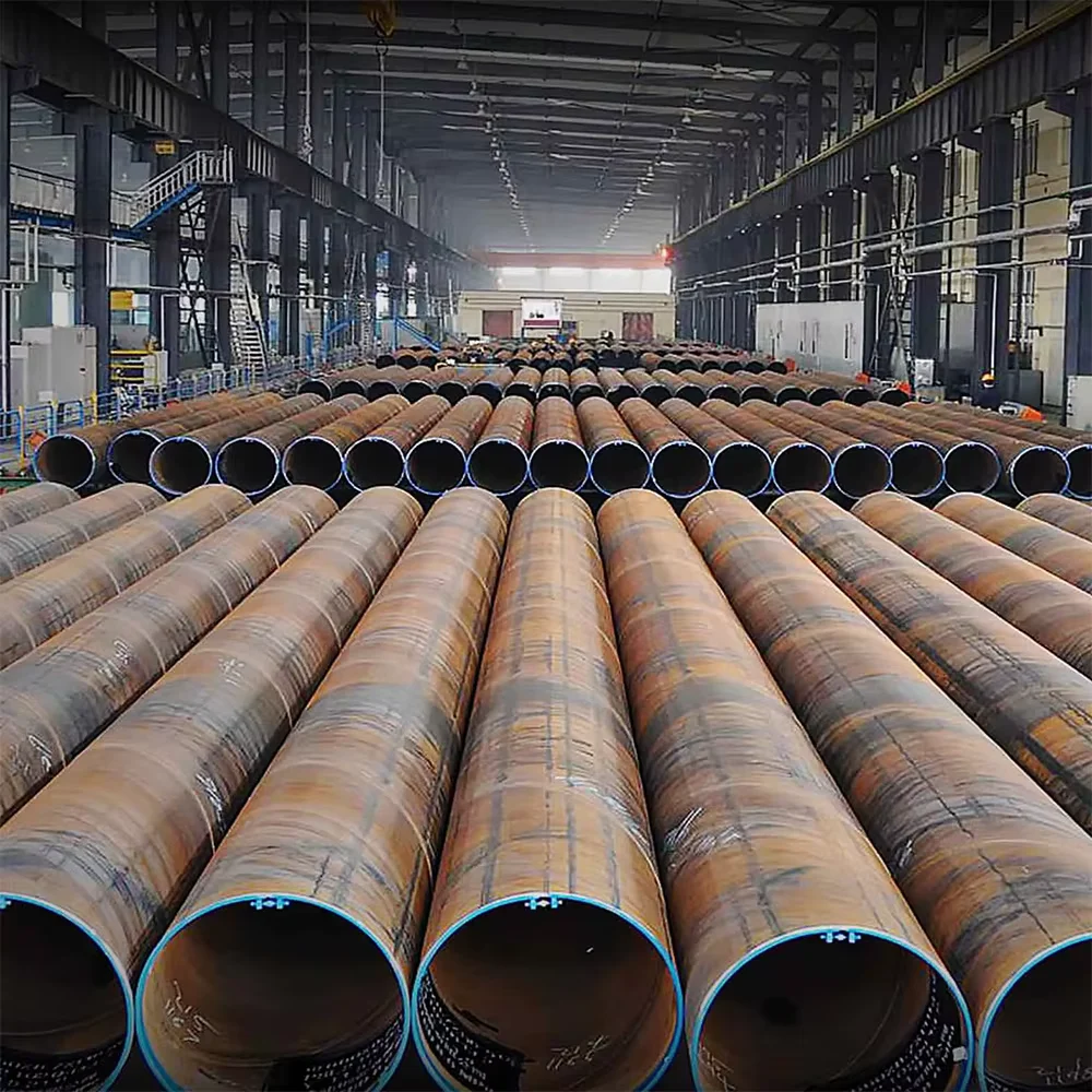 Q235-X70 SSAW Spiral Steel Pipe for Drainage Sewage Factory Direct