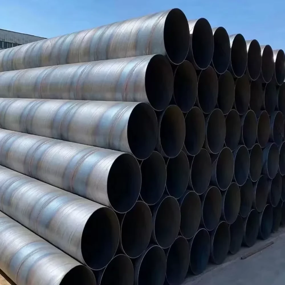 Q235-X70 SSAW Spiral Steel Pipe for Drainage Sewage Factory Direct