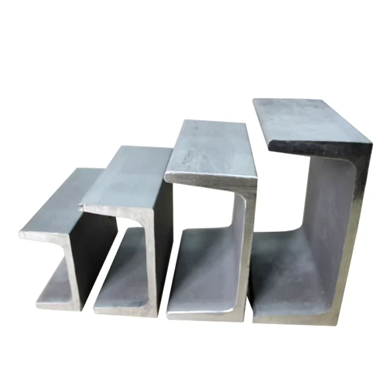Q235B A36 U-Steel Channel Hot Rolled Galvanized Custom Sizes Manufacturer