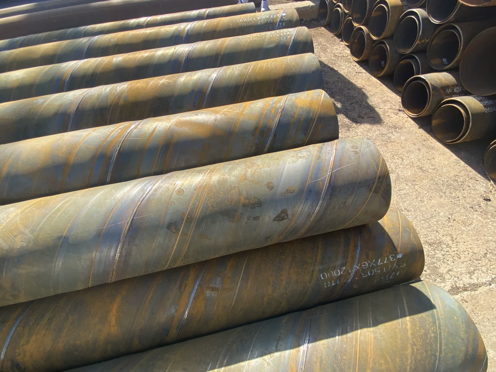 Q235B ERW Round Steel Pipe 10-2500mm OD ASTM A53 Manufacturer
