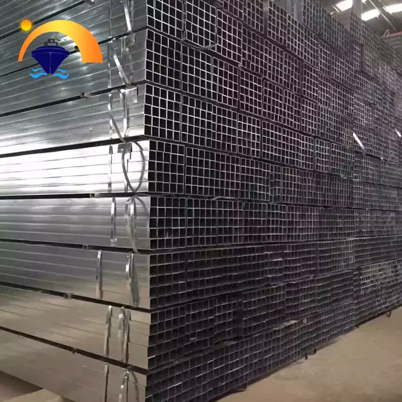 Q235B ERW Square Rectangular Steel Tube 20-200mm ASTM Factory Supplier