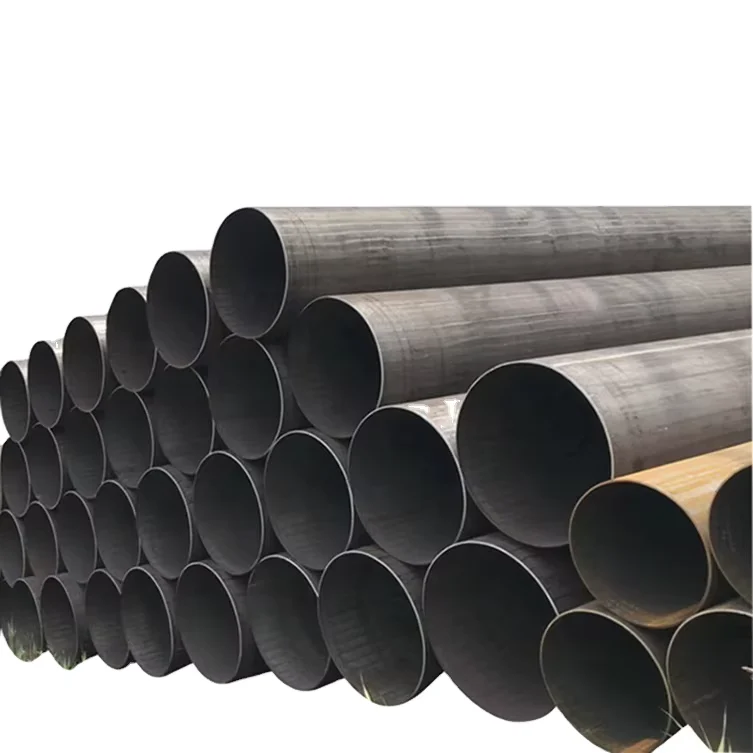 Q235B ERW Steel Pipe 6m Black ASTM Manufacturer