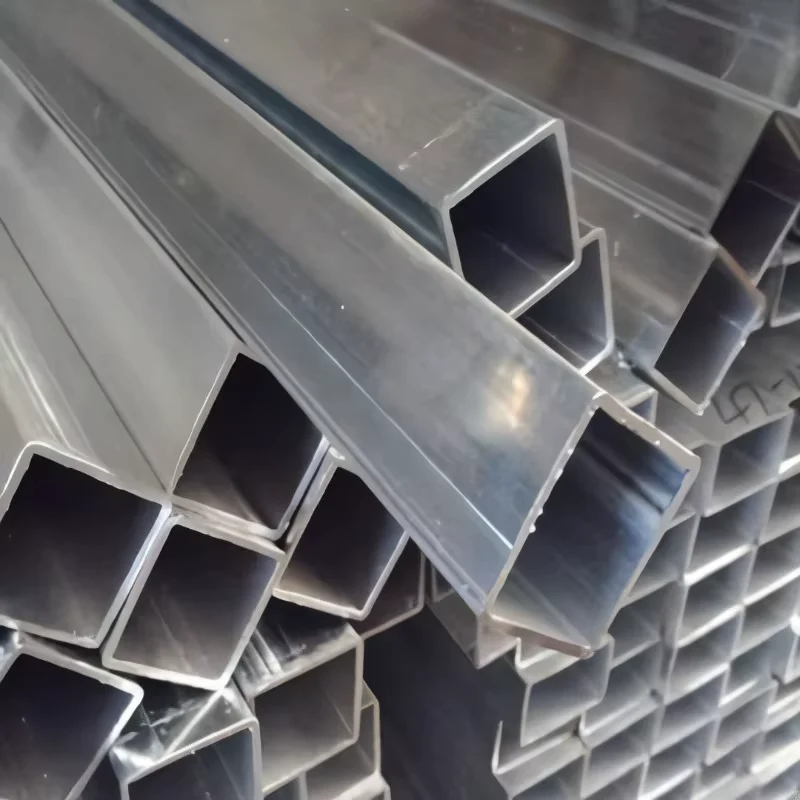 Q235B Galvanized Square Rectangular Steel Tube 10-1000mm Factory Direct